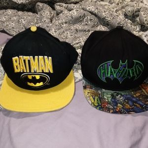 Set of 2 Batman hats
